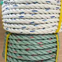 Cordon en polyester en rouleau, 8/12 brins, pour amarrage marin, haute résistance, en Dacron, pour levage industriel