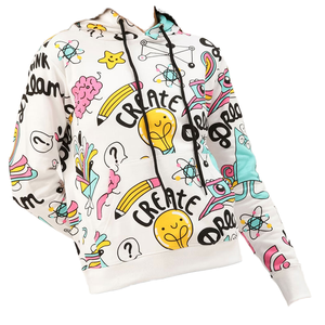 Sweat-shirts pour femmes avec logo personnalisé, sweat-shirt en polaire uni avec poche, couleur unie, de haute qualité, doux et chaud, sweat-shirt pour filles - Product Image 1