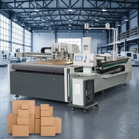 Machine de découpe de films pour téléphones et autocollants en carton haute vitesse avec garantie de 3 ans, découpeuses CNC pour carton avec caméra CCD