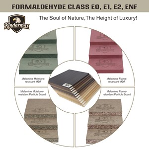 Panneau MDF mélaminé synchronisé de haute qualité 2100*2800mm pour cuisine et salle de bain, ignifuge, résistant à l'humidité, ENF/F4 <span class=keywords><strong>Star</strong></span> - Product Image 6