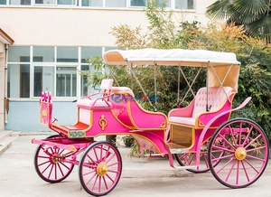 New Style Sightseeing Carriage Horse Drawn Carriage Wedding Cart Sightseeing Horse Carriage Special Transportation - Product Image 3