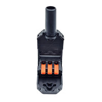 Adaptateur C13 IEC, connecteurs de prise de courant, fiche femelle, câble de connexion, connecteur à 3 broches, bornes de montage sur panneau
