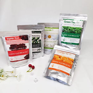 ผงมาส์กหน้าชาเขียวออร์แกนิค 500 กรัม 23 รสชาติ ผลิตตามสั่ง แบรนด์ ODM สำหรับทุกสภาพผิว แพ็คครอบครัวขนาดใหญ่ - Product Image 3