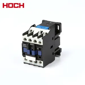 HOCH CJX2-18 380V three 3 phase pole brand types electrical magnetic switching ac contactor price