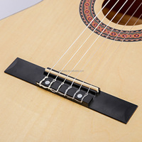 39-Inch Classic 4/4 Full Size Beginner Guitar with Tuner Strings Pick Including Bag