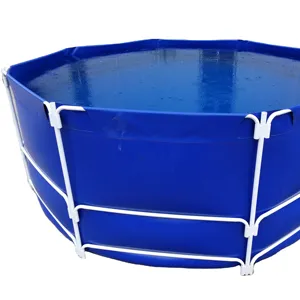 Quadro de aço para aquacultura, armação em pvc de tamanho grande para aquacultura, lagoa de peixes, tanque de agricultura de pvc, 7000l