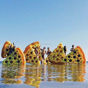 Flotador Inflable para Piscina con Forma <span class=keywords><strong>de</strong></span> Rebanada <span class=keywords><strong>de</strong></span> Pizza, <span class=keywords><strong>de</strong></span> PVC, para Adultos, Multicolor, Diseño Personalizable - Product Image 4
