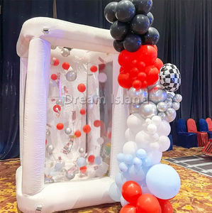 Party Location Money Machine Booth Gonflable <span class=keywords><strong>Cash</strong></span> Box Cube Gonflable <span class=keywords><strong>Cash</strong></span> Grabbing Jeu Amusant pour Trampoline Gonflable Extérieur - Product Image 2