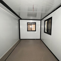 Maison conteneur personnalisée de 30 pieds avec terrasse extérieure, construction rapide, bâtiment modulaire préfabriqué