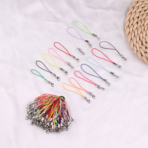 Colorful Lobster Buckle <b>Lanyard</b> Metal Clasp Cord For Phone Keychain DIY Jewelry Accessories Portable Pendant Rope Chain - Product Image 1