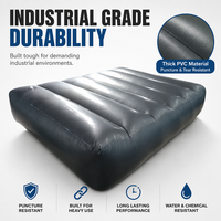 Matelas de sécurité gonflable multifonctionnel et durable pour les projets d'infrastructure en Asie du Sud-Est