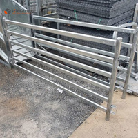 Paneles de Cerca Galvanizada Duradera para Ganado, Corrales Redondos para Caballos, Venta Directa de Fábrica, para Cercas de Granjas