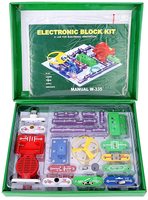 Kit de découverte électronique, expérience de circuit, jouet électronique intelligent, jeu scientifique éducative, 335