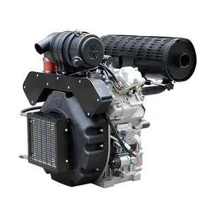 20KW 2 doble cilindro del motor diesel