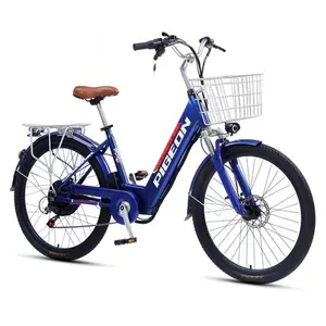 Meilleur vélo électrique de Chine vélo électrique 2023 vélo de trajet urbain de ville électrique 350W 48V 10Ah 20Ah longue portée pour adultes