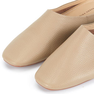 Nuevas zapatillas cómodas hechas a mano transpirables duraderas <span class=keywords><strong>zapatos</strong></span> mocasines de cuero genuino para mujeres fiesta vida diaria sandalias de sala de estar - Product Image 6