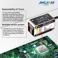 Sensor de Distancia Láser de Alta Precisión, Puede Conectarse a la Computadora, PLC, Interruptor de Relé, Salida Analógica RS485