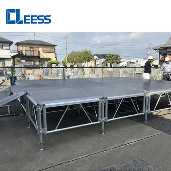 Weather Resistant Height Adjustable Aluminum Modular China Outdoor Concert Event Stage
