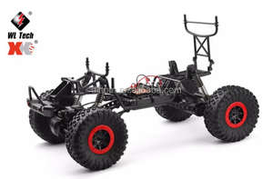 Wltoys 104311 Double Bridge JEE 1/10 Mobil Panjat Tebing Listrik Brushed 2.4G 4WD Off-Road Truck (Peredam Kejut) - Product Image 5