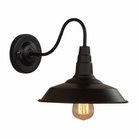 Lampe murale LED décorative de style industriel rétro américain en fer forgé pour bars, restaurants, cafés, cybercafés, couloirs