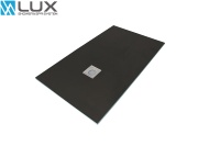 Base de douche moderne étanche en XPS avec installation facile et drain linéaire pour salle de bain d'hôtel