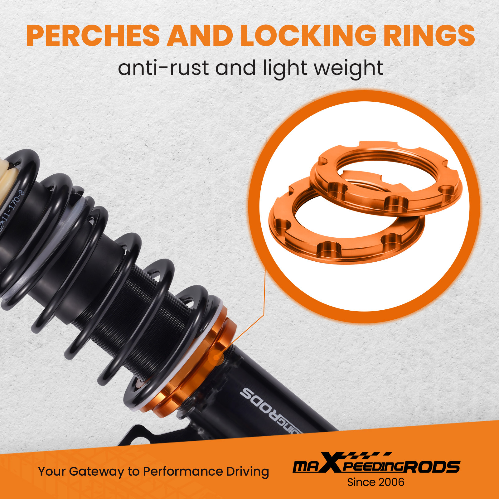 Maxpeedingrods Coilover Suspension Kit for Audi TT Mk1