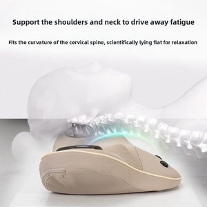 Cojín de Masaje Cervical, Lumbar y de Espalda con Infrarrojos, Fisioterapia, Enchufable, Automático, Multifuncional, Modelo K002 de Fábrica - Product Image 4