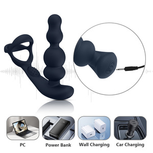 Hot-selling Products <b>Vibrating</b> <b>Remote</b>-<b>Controlled</b> Wearable Anal Plug Beads Couples Adult Novelty Products Wholesale Manufacturer - Product Image 3