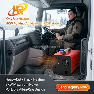 OkyRie AX81H Geïntegreerde Horizontale Diesel Parkeer Verwarming <span class=keywords><strong>Plug</strong></span> & Play Draagbare 10KW Verwarming voor Camper Truck - Product Image 5