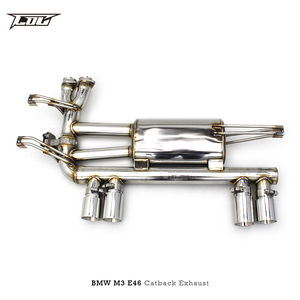 Sistema de <span class=keywords><strong>Escape</strong></span> BOSKA de 1 Eje para <span class=keywords><strong>BMW</strong></span> M3 <span class=keywords><strong>E46</strong></span> 2004-2006, Válvula de Control de <span class=keywords><strong>Escape</strong></span>, Silenciador, Acero Inoxidable - Product Image 6