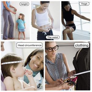 Js 1.5M Nhỏ Vải Quy Mô Đo Băng Kích Thước Túi Xách Tay Màu Đen May Vải Băng Đo Cho Thợ May - Product Image 5