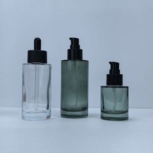 The Manufacturer Customized Cosmetics Set Bottle 30ml 100ml 120ml 50g Dropper Oil Bottle with Pump Head Glass Bottle - Product Image 3