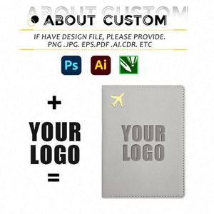 Clip para Documentos de Viaje Multifuncional de Cuero, Bolsa de Protección para Pasaportes, Logotipo Personalizable - Product Image 3