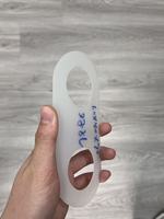 Ovale Doppelloch-Kunststoffunterlegscheibe aus PP/PE-Material, 0,5 bis 3 mm dick, präzisionsbearbeiteter Flachring für Gerätemontage