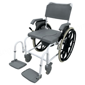 Silla de Inodoro de Acero CAREME CA603S, Altura Ajustable, Plegable, Asistente de Inodoro para Cuidado Médico, para Ancianos y Discapacitados, Capacidad de 120 kg - Product Image 1