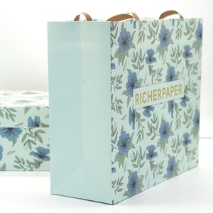 Bolsa de Papel Gruesa Reciclable para Regalos y Compras con Logotipo Personalizado, Nueva Llegada - Product Image 6