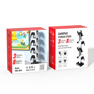 Soporte <span class=keywords><strong>de</strong></span> Almacenamiento para Juegos Todo <span class=keywords><strong>en</strong></span> Uno, Base <span class=keywords><strong>de</strong></span> Carga para Controles Switch2, Organizador <span class=keywords><strong>de</strong></span> Auriculares para Switch/<span class=keywords><strong>PS4</strong></span>/<span class=keywords><strong>PS5</strong></span>/X-BOX - Product Image 6