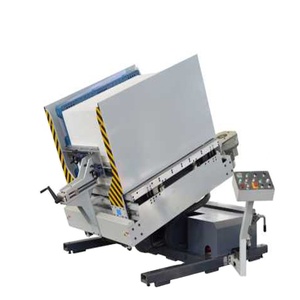 Machine de retournement et d'empilage de paquets de papier entièrement automatique et informatisée, 50 m/min, taille maximale 1200x1700 mm, composant moteur central - Product Image 5