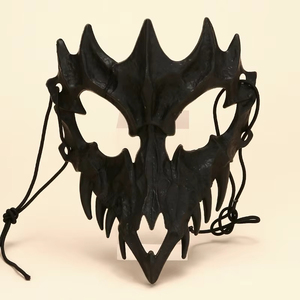 Fábrica caliente Unisex Multi diseño miedo Horror fantasma anónimo plástico cara completa Halloween Cosplay fiesta mascarada máscara - Product Image 4