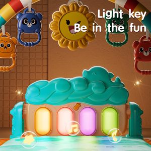 EPT attività multifunzionale Fitness Play Piano palestra Baby Play palestra tappetino musicale per bambini <span class=keywords><strong>palestre</strong></span> da gioco tappetini da gioco - Product Image 4