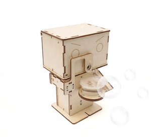 Kit d'expérimentation scientifique de <span class=keywords><strong>robot</strong></span> à bulles de soufflage manuel, jouets éducatifs, Diy, 2022 - Product Image 5