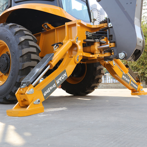 Chargeuse-pelleteuse multifonction 2,5 tonnes 4x4 hydraulique avec godet 4-en-1 pour les travaux d'ingénierie municipale et d'infrastructure - Product Image 3