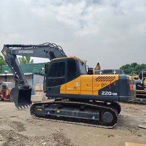 Excavadora sobre orugas Hyundai 220-9S 220-9 220LC-9S de segunda mano Original de alta calidad usada de 20 toneladas - Product Image 3