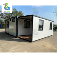 Maison préfabriquée portable en conteneur extensible de 20 pieds, 30 pieds, 40 pieds, à prix avantageux