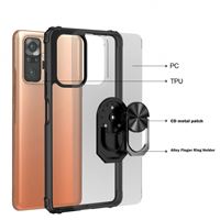 Anneau magnétique béquille téléphone portable couverture arrière pour xiaomi redmi note 10 pro/note 10 4g Tpu case pour iphone 15promax