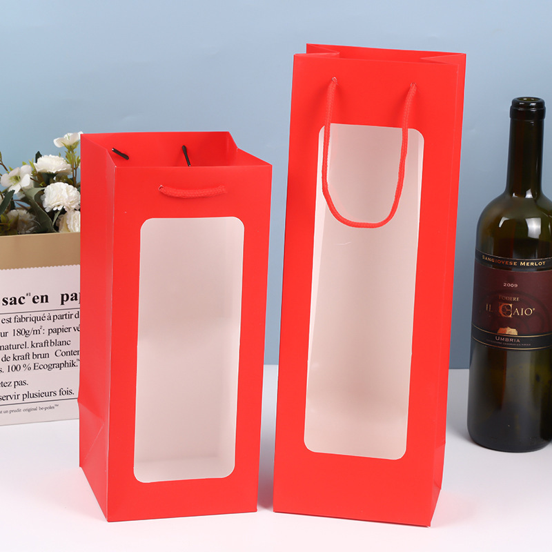 Carton rouge/blanc