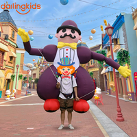 Costume de mascotte d'animal de dessin animé Happy Sky pour adultes - Unisexe, défilé, fête d'Halloween et costume de cosplay