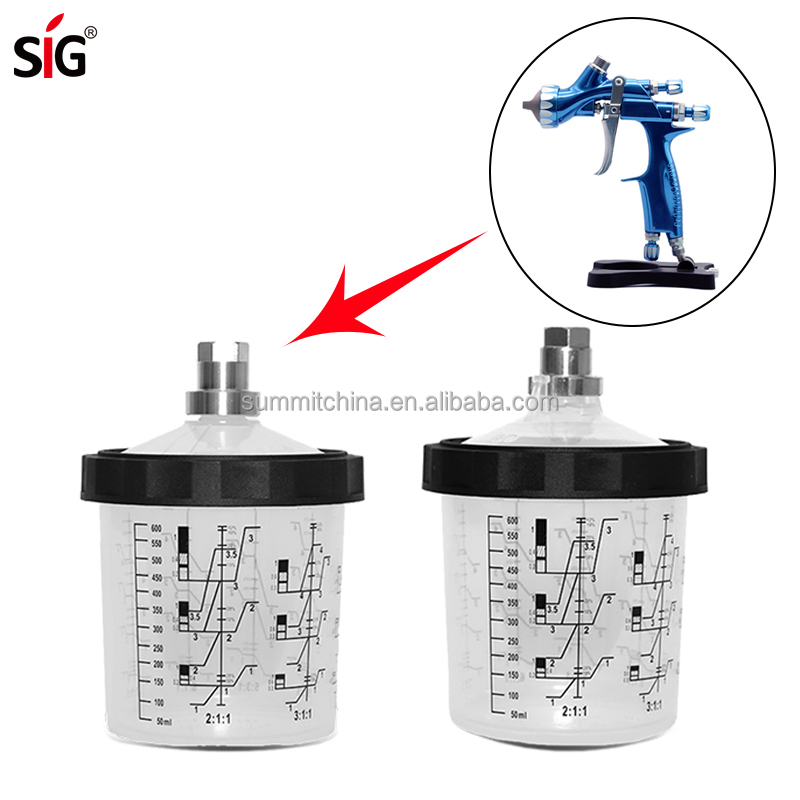 Автомобильная отделка краски полипропиленовый стакан система краски комплект наружная чашка и ошейник