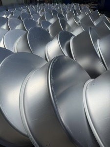 <span class=keywords><strong>Set</strong></span> di 2 <span class=keywords><strong>Pentole</strong></span> Giganti in Alluminio da 360L, 105cm x 90cm, per Lavorazione Alimentare Commerciale, Grande Capacità per Zuppe - Product Image 3