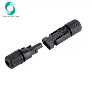 Wspvcc Ce IP67 Waterdichte 30A Dc 1000V 2.5mm2 4mm2 6mm2 Solar Kabel Connector Voor Solar Pv Systeem